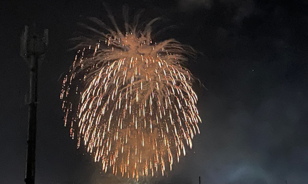 2024年08月17日五泉ひゃんで花火大会開催