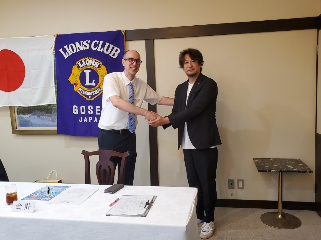 令和７年６月の例会・新入会